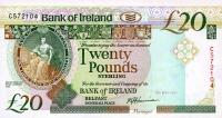 p72a from Northern Ireland: 20 Pounds from 1991