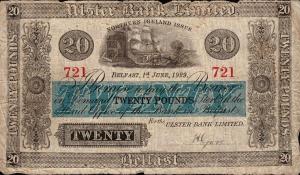 p309 from Northern Ireland: 20 Pounds from 1929