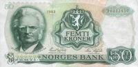 Gallery image for Norway p37d: 50 Krone