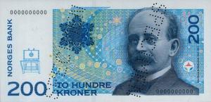 Gallery image for Norway p48s: 200 Krone