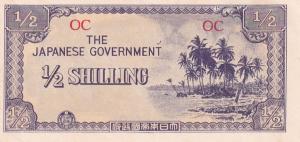 p1c from Oceania: 0.5 Shilling from 1942