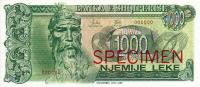 p54s from Albania: 1000 Leke from 1992