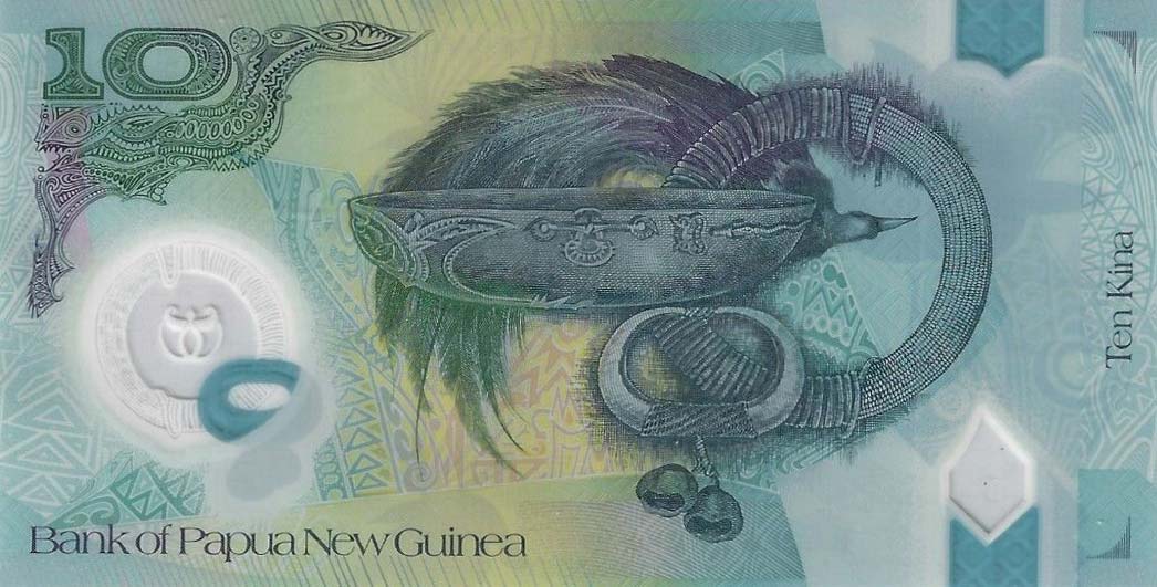 RealBanknotes Com Papua New Guinea P52Aa 10 Kina From 2020   Papua New Guinea P52Aa 10 Kina 2020 B 