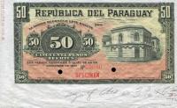 Gallery image for Paraguay p121s: 50 Pesos