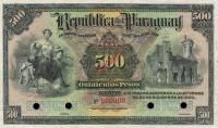 Gallery image for Paraguay p148s: 500 Pesos