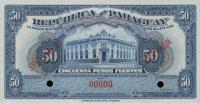 Gallery image for Paraguay p166s: 50 Pesos