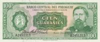 Gallery image for Paraguay p198a: 100 Guarani from 1952