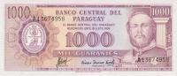 Gallery image for Paraguay p201b: 1000 Guarani