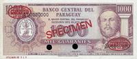 Gallery image for Paraguay p201s: 1000 Guarani