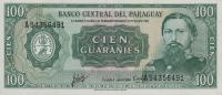 Gallery image for Paraguay p205a: 100 Guarani from 1952