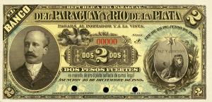 Gallery image for Paraguay pS162p: 2 Pesos