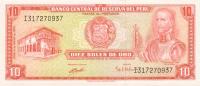 Gallery image for Peru p100c: 10 Soles de Oro