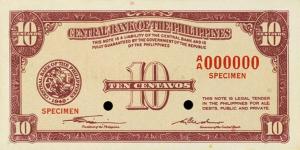 Gallery image for Philippines p127s: 10 Centavos