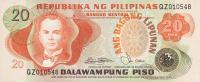 p162b from Philippines: 20 Piso from 1978