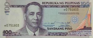 p184r from Philippines: 100 Piso from 1998