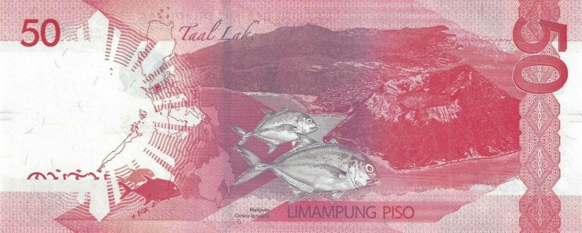 Back of Philippines p224a: 50 Pesos from 2020