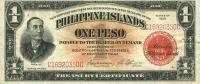 p73c from Philippines: 1 Peso from 1929