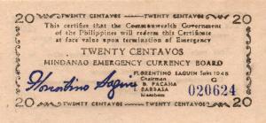 Gallery image for Philippines pS533: 20 Centavos