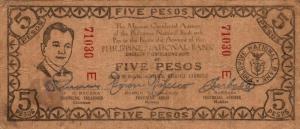 Gallery image for Philippines pS578c: 5 Pesos