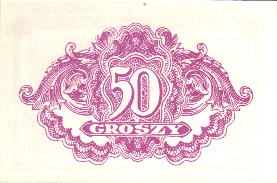 Back of Poland p104b: 50 Groszy from 1974