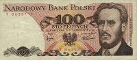 p143a from Poland: 100 Zlotych from 1975