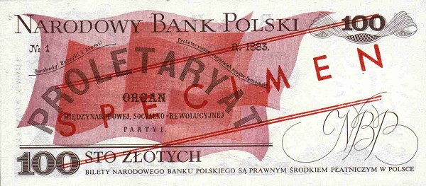 Back of Poland p143s3: 100 Zlotych from 1979