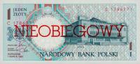 p164a from Poland: 1 Zloty from 1990