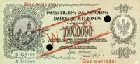 p39s from Poland: 10000000 Marek from 1923