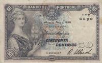 p112a from Portugal: 50 Centavos from 1918