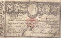 p13b from Portugal: 10000 Reis from 1799