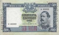 p160s from Portugal: 50 Escudos from 1953