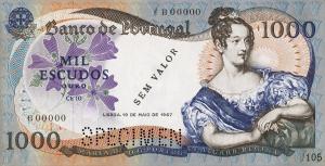 Gallery image for Portugal p172s: 1000 Escudos