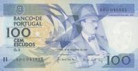 p179b from Portugal: 100 Escudos from 1987