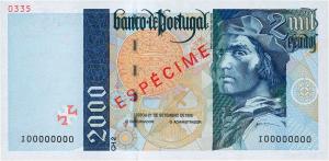 Gallery image for Portugal p189s: 2000 Escudos