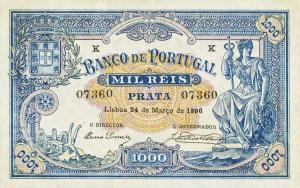 Gallery image for Portugal p73: 1 Mil Reis