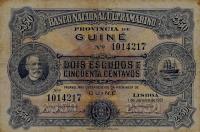 Gallery image for Portuguese Guinea p13a: 2.5 Escudos