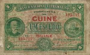 Gallery image for Portuguese Guinea p12a: 1 Escudo