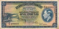 p16 from Bermuda: 1 Pound from 1947