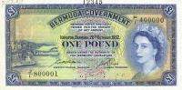 p20s from Bermuda: 1 Pound from 1966