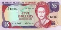 Gallery image for Bermuda p41b: 5 Dollars