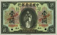 Gallery image for China p1s: 1 Dollar