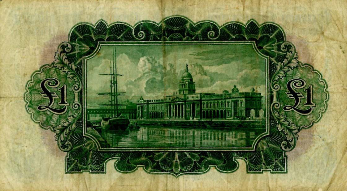 Back of Ireland, Republic of p26: 1 Pound from 1929