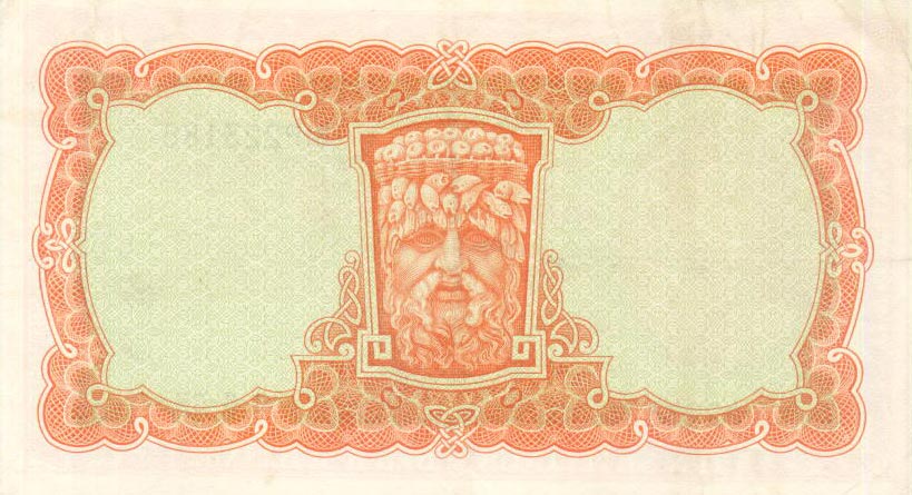 Back of Ireland, Republic of p63a: 10 Shillings from 1962