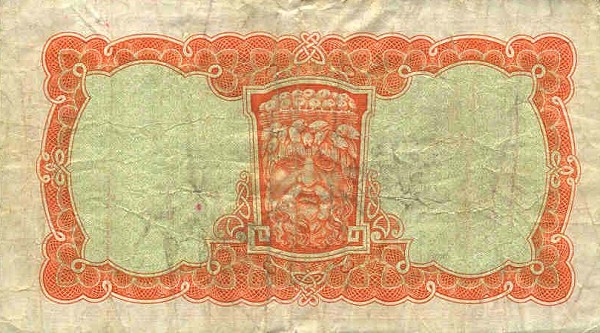 Back of Ireland, Republic of p56d: 10 Shillings from 1957