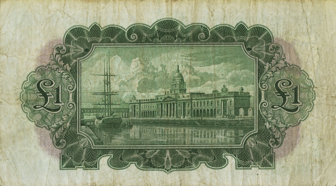 Back of Ireland, Republic of p44b: 1 Pound from 1931