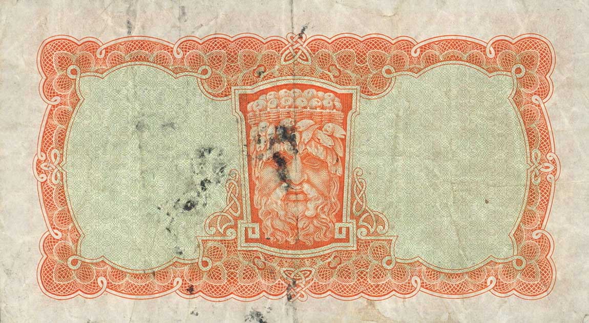 Back of Ireland, Republic of p56b2: 10 Shillings from 1945