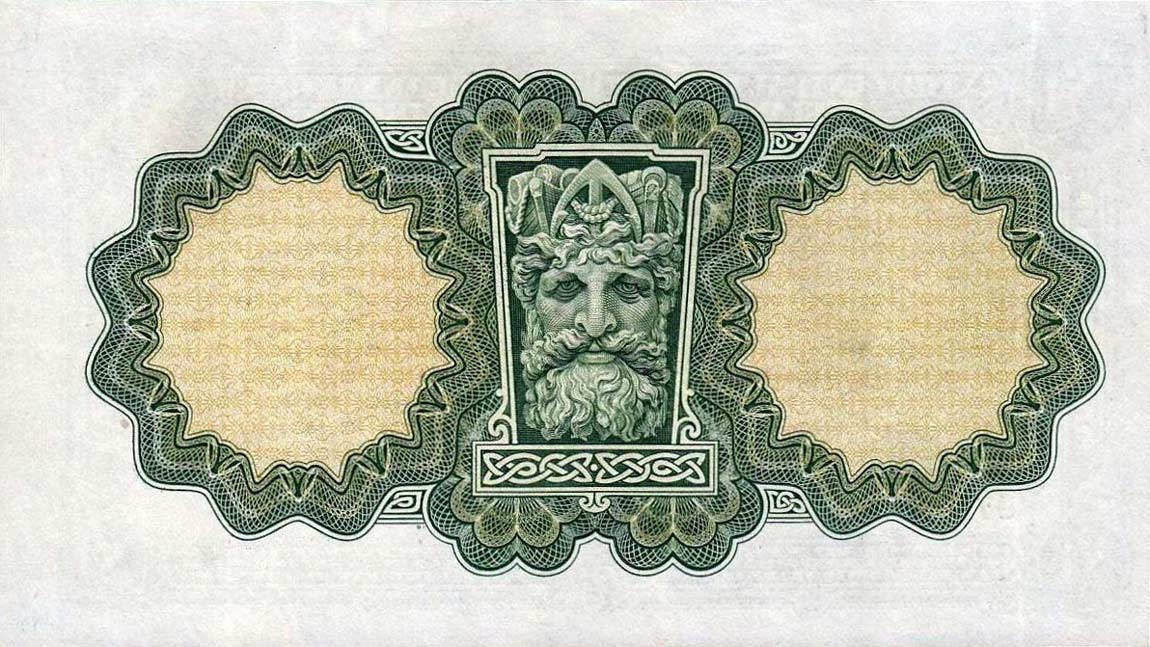 Back of Ireland, Republic of p57b1: 1 Pound from 1945