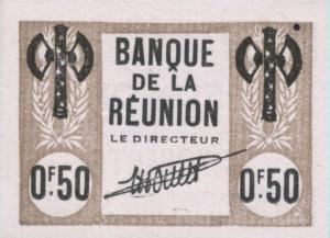 p30 from Reunion: 50 Centimes from 1942