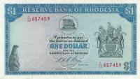 p30h from Rhodesia: 1 Dollar from 1973