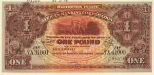 Gallery image for Rhodesia pS105B: 1 Pound